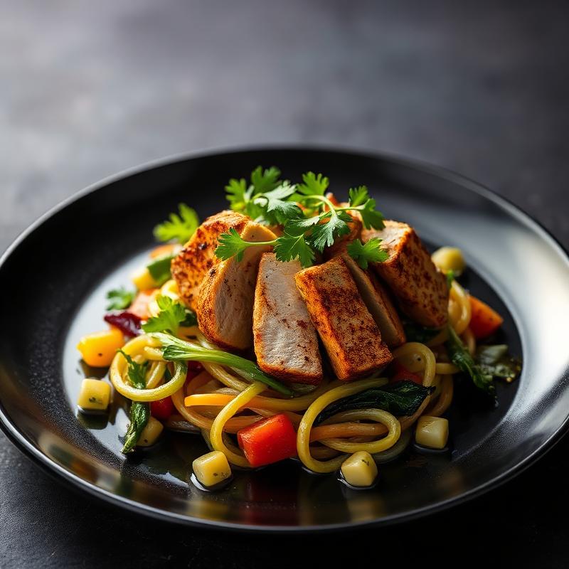 Ensalada de Pollo Crujiente