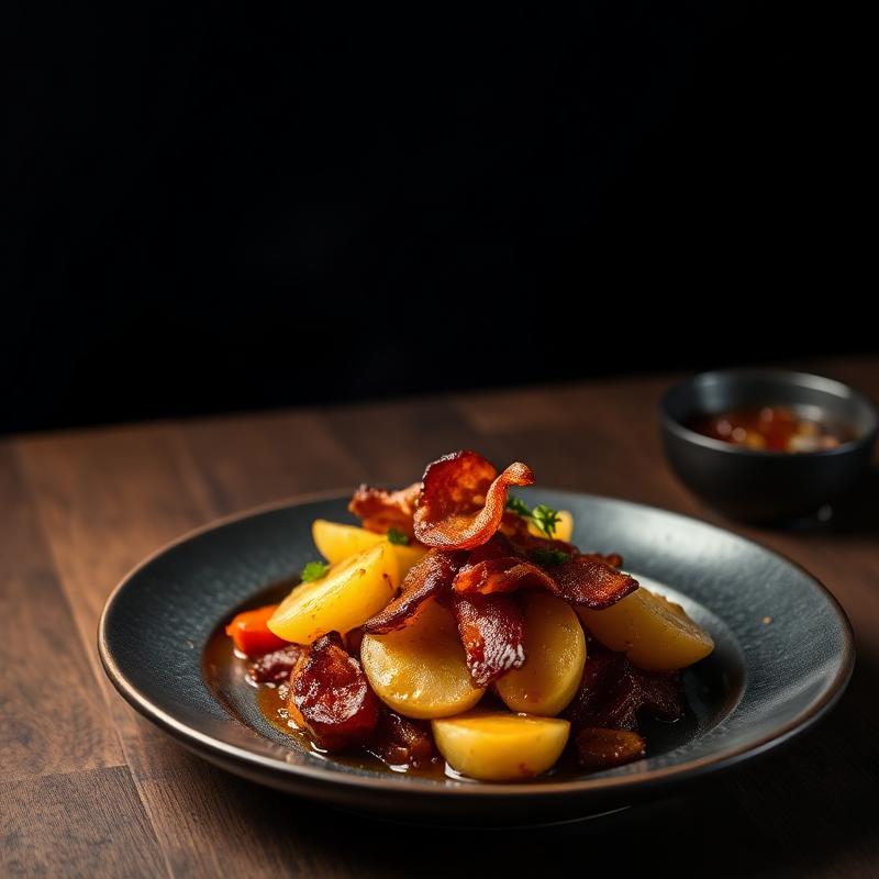 Patatas Rancheras con Bacon
